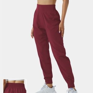 NWT Halara High Waisted Elastic Waistband Casual Joggers - M Petite